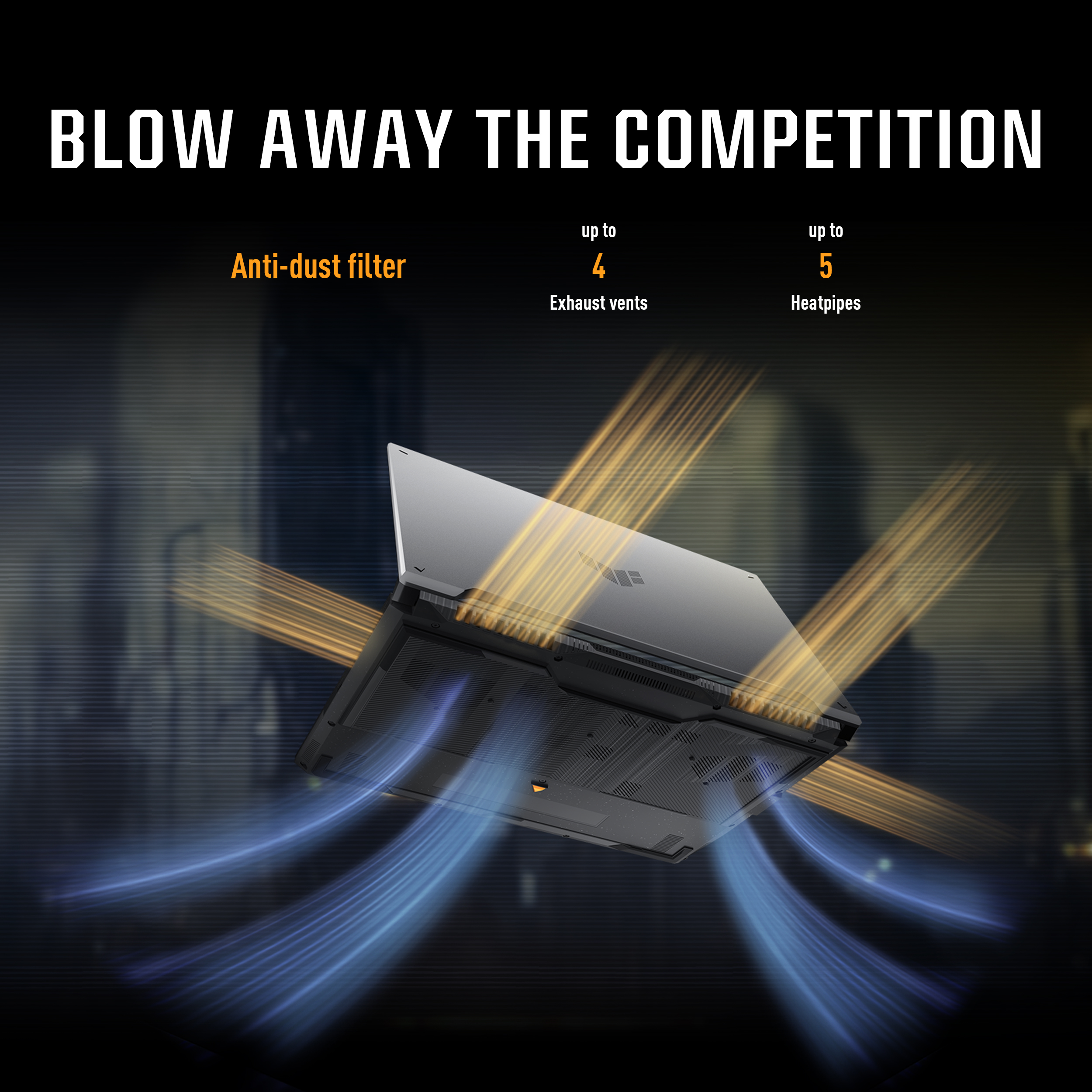 ASUS TUF Gaming F16 FX607VJ Intel® Core™ 5 FHD+ 144Hz NVIDIA GeForce RTX 3050 Laptop GPU 6GB GDDR6 16GB DDR4
