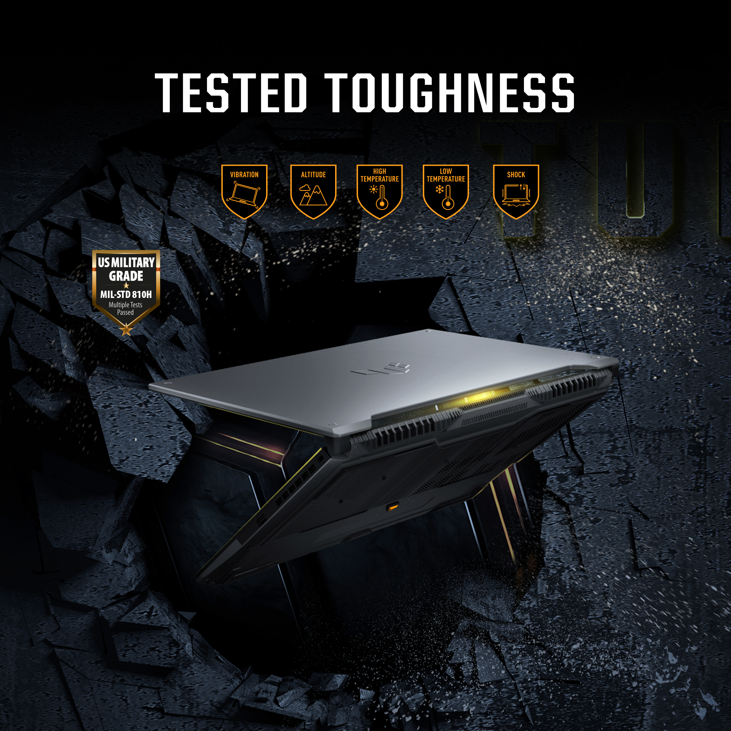 ASUS TUF Gaming F16 FX607VJ Intel® Core™ 5 FHD+ 144Hz NVIDIA GeForce RTX 3050 Laptop GPU 6GB GDDR6 16GB DDR4