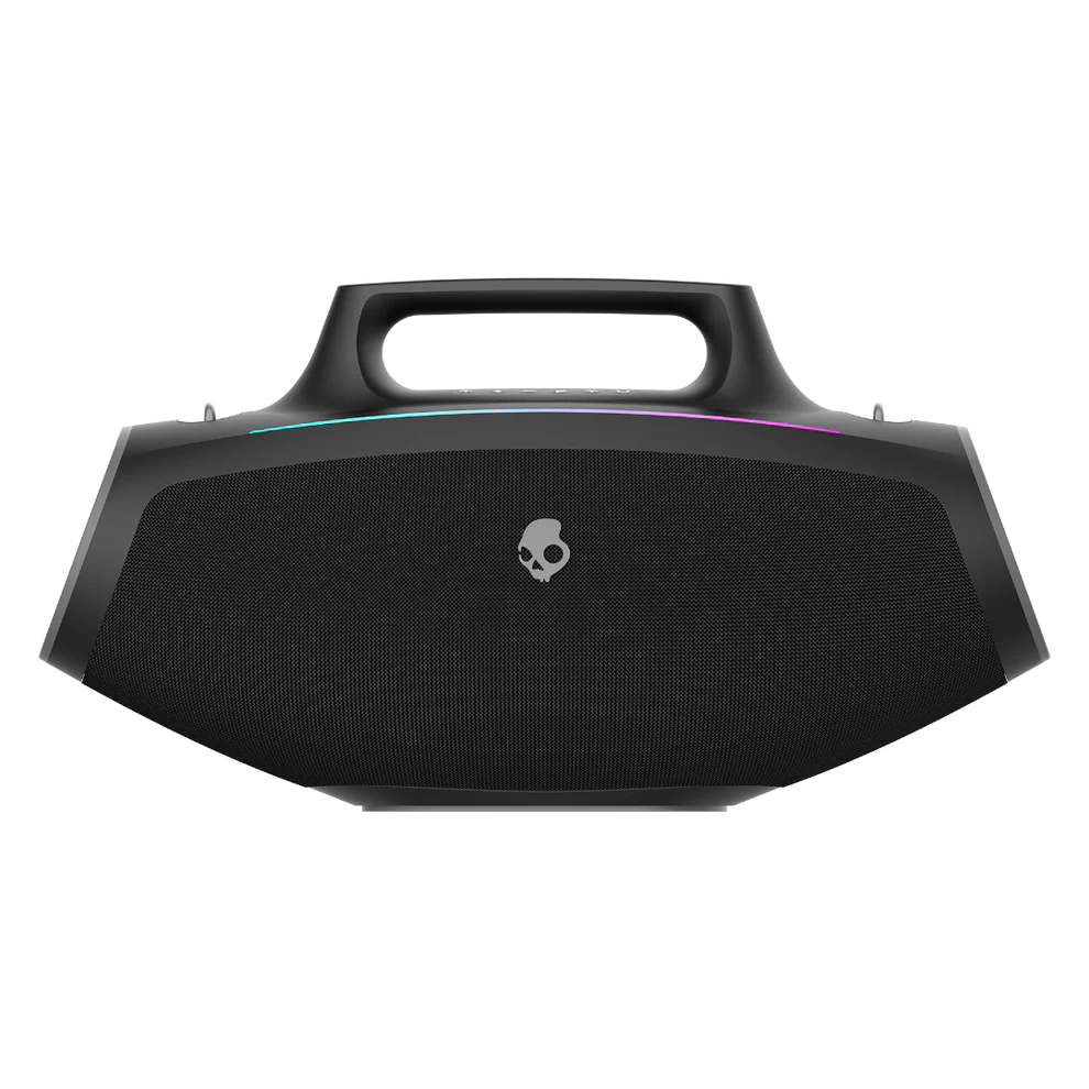 Skullcandy Barrel Bluetooth Boombox Speaker – Water-Resistant Wireless Portable Speaker