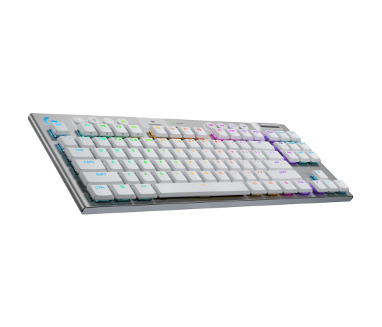 Logitech G915 X LIGHTSPEED TKL Wireless Gaming Keyboard – White/Black