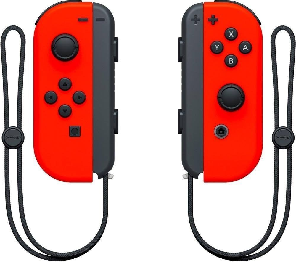 Nintendo Switch JoyCon Red Mario Edition Red Color