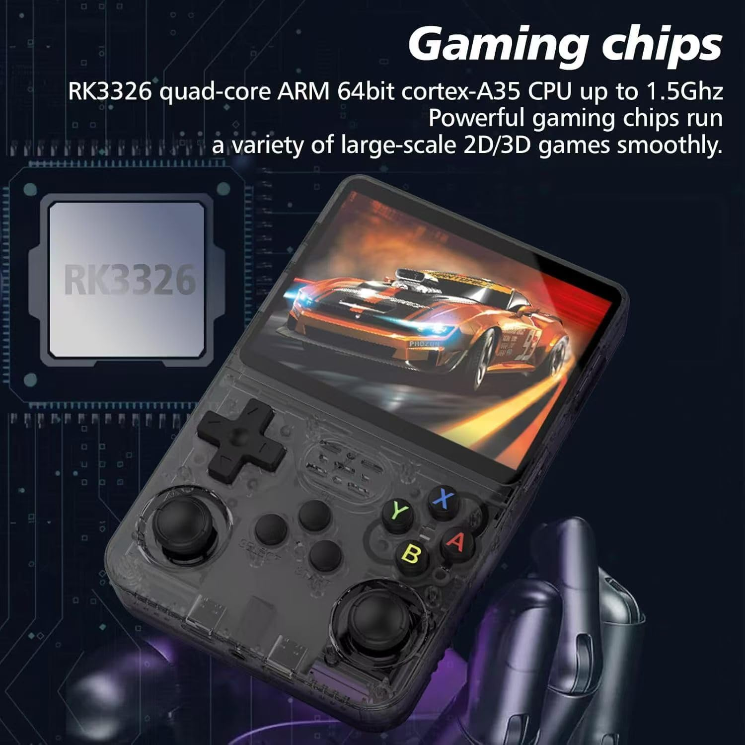 R36S Game Master Handheld Game Console