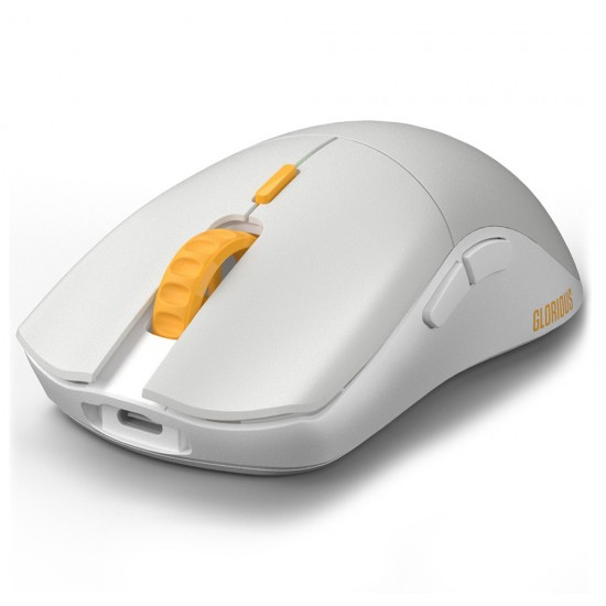Glorious Series One PRO Wireless Mouse Genos Grey & Gold-Forge