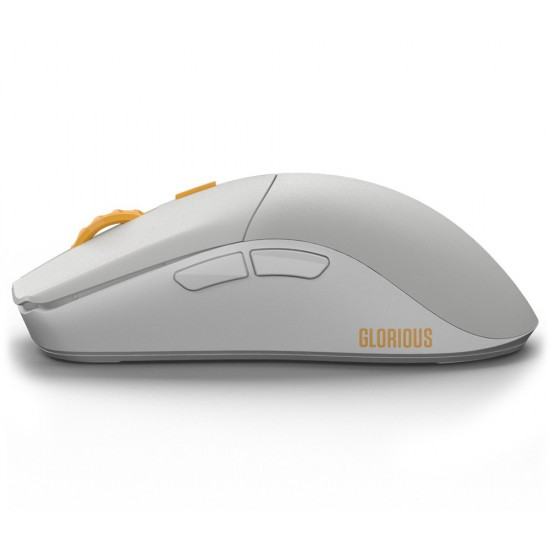 Glorious Series One PRO Wireless Mouse Genos Grey & Gold-Forge