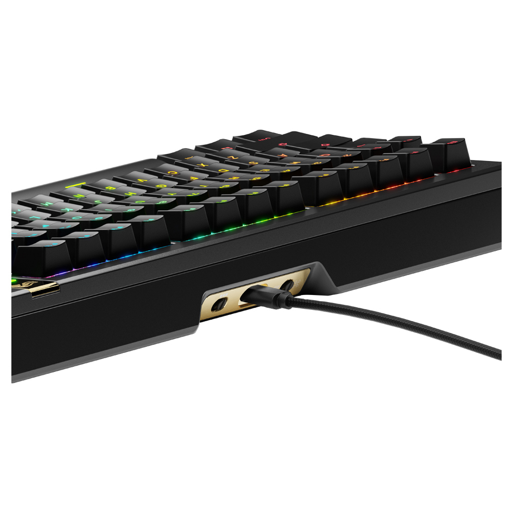 Glorious GMMK 3 65% Prebuilt Wired Keyboard Black ARABIC