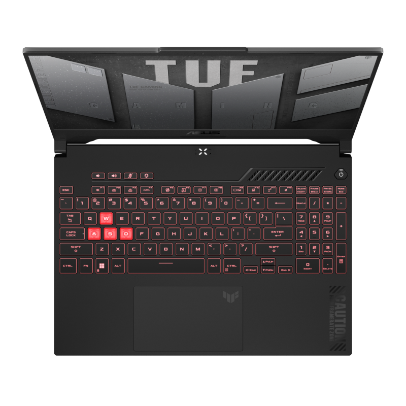 ASUS TUF Gaming A15 AMD Ryzen 7 7435HS Nvidia Geforce RTX 4060 8GB DDR6 16GB DDR5 Ram 15.6-inch FHD 144Hz - Graphite Black - Windows 11 Home