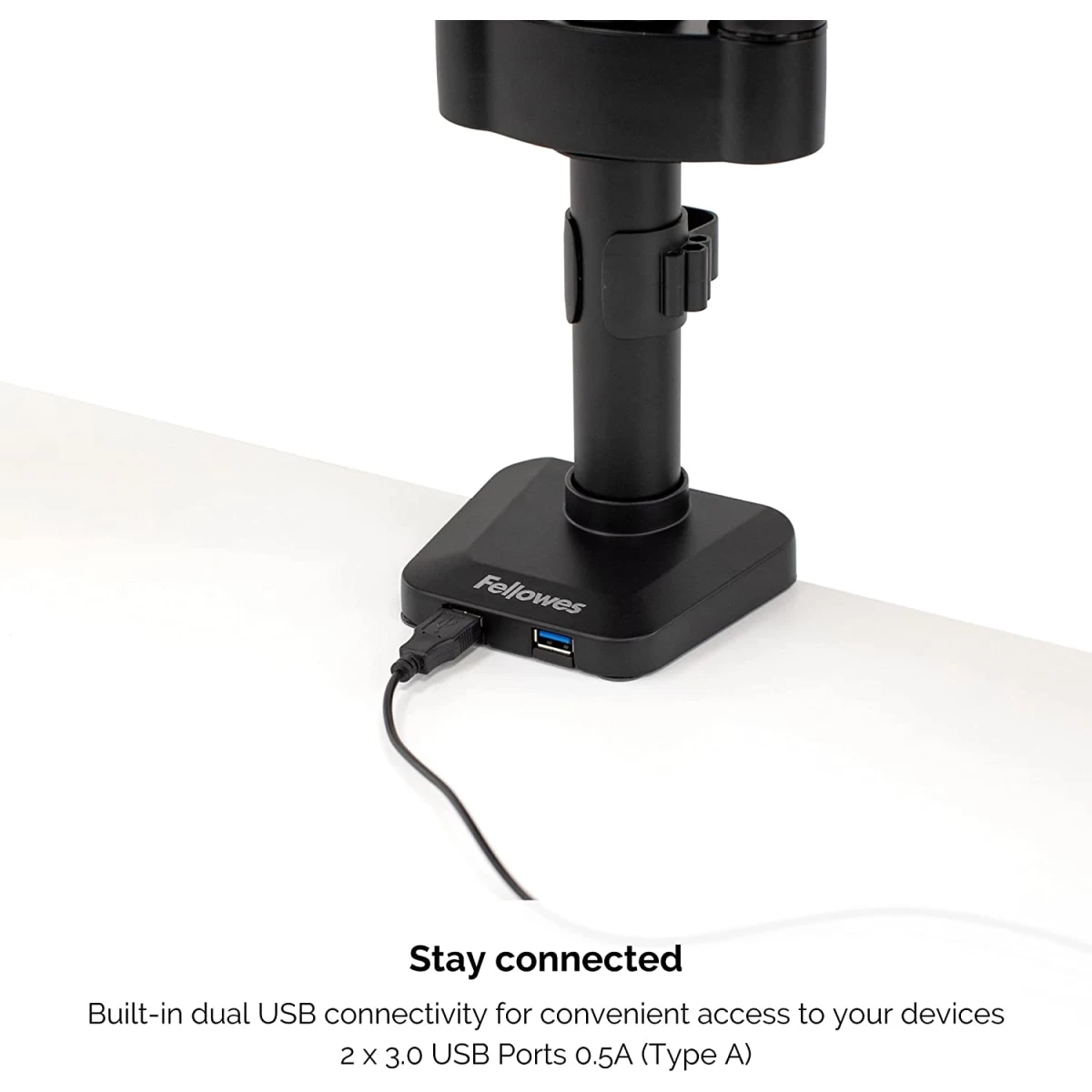 Fellowes Platinum Series Triple Monitor ARM Black