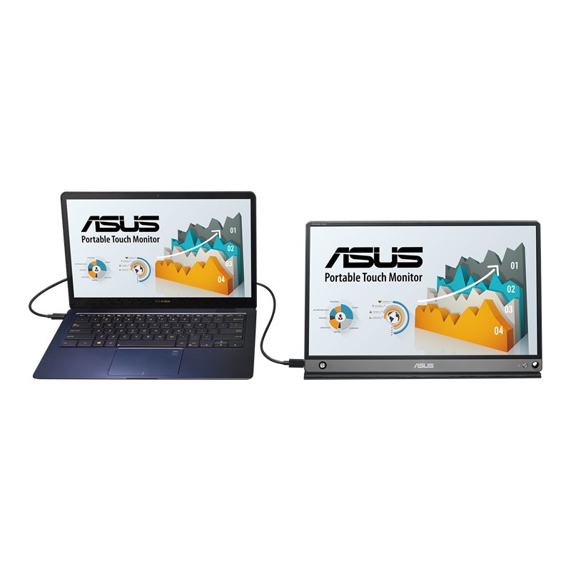 ASUS ZenScreen MB16AMT Touch Screen 15.6” FHD IPS Portable Monitor