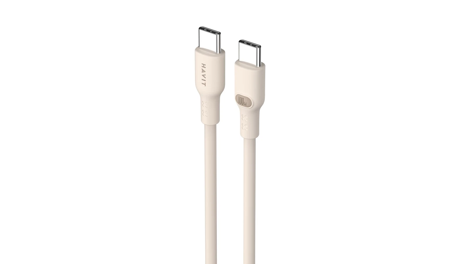 HAVIT CB6284 USB-C to USB-C Silicon Cable 2m