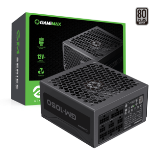 GameMax GM-1050 Black PC Power Supply Full Modular 80PLUS Bronze