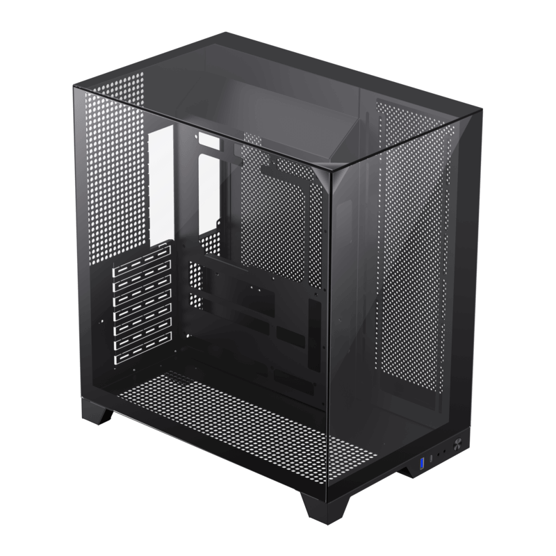 GAMEMAX Infinity Plus BK Mid Tower ATX PC Case (Fans Not Included)