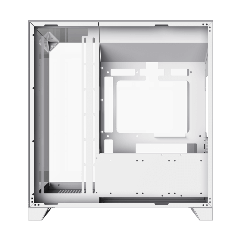 GAMEMAX Infinity Plus WH Mid Tower ATX PC Case (Fans Not Included)