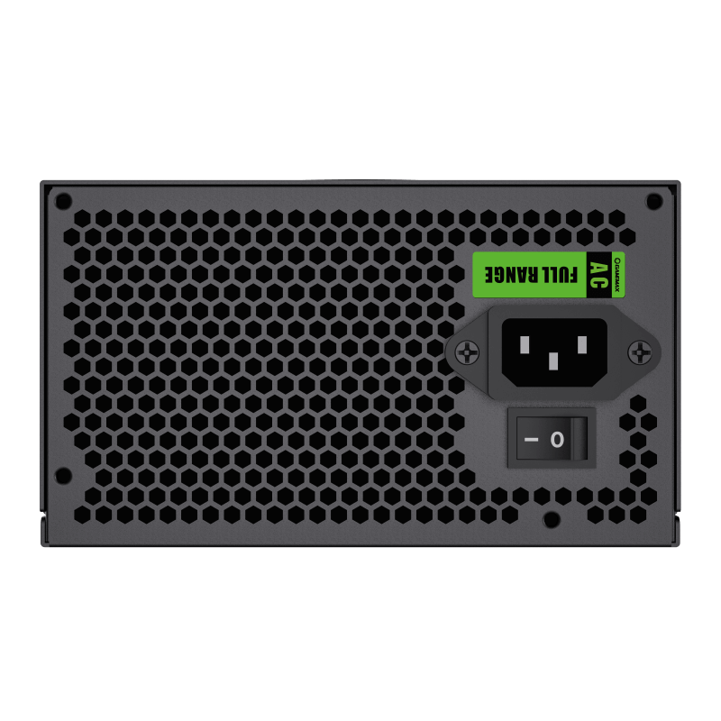GameMax GP-500 500W 80+ Bronze Power Supply - Black