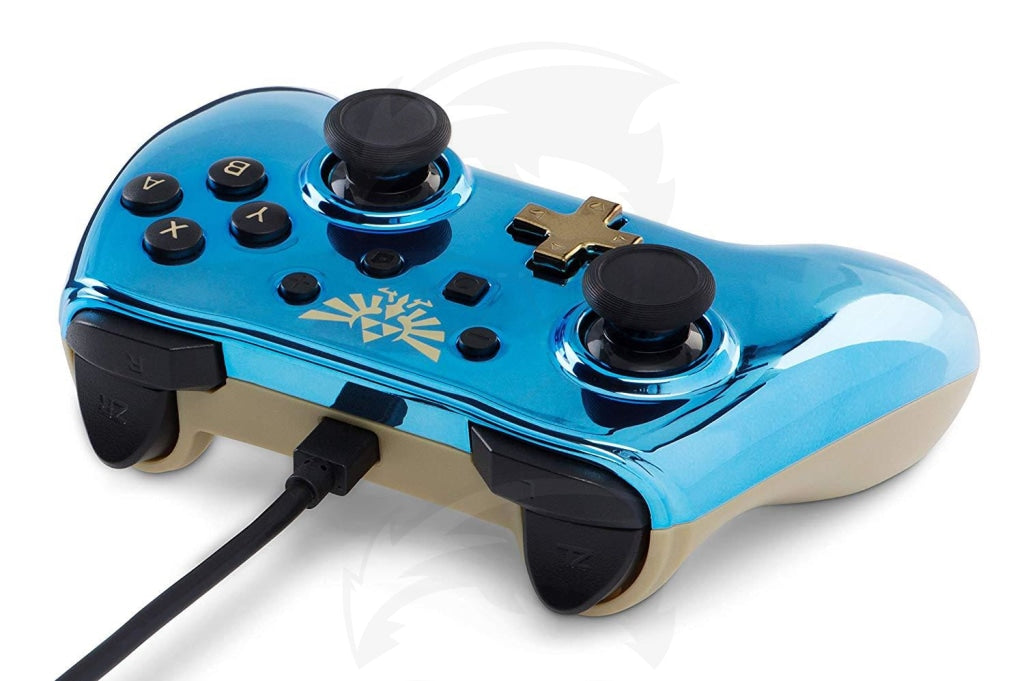 Wired Controller Chrome Zelda - Switch