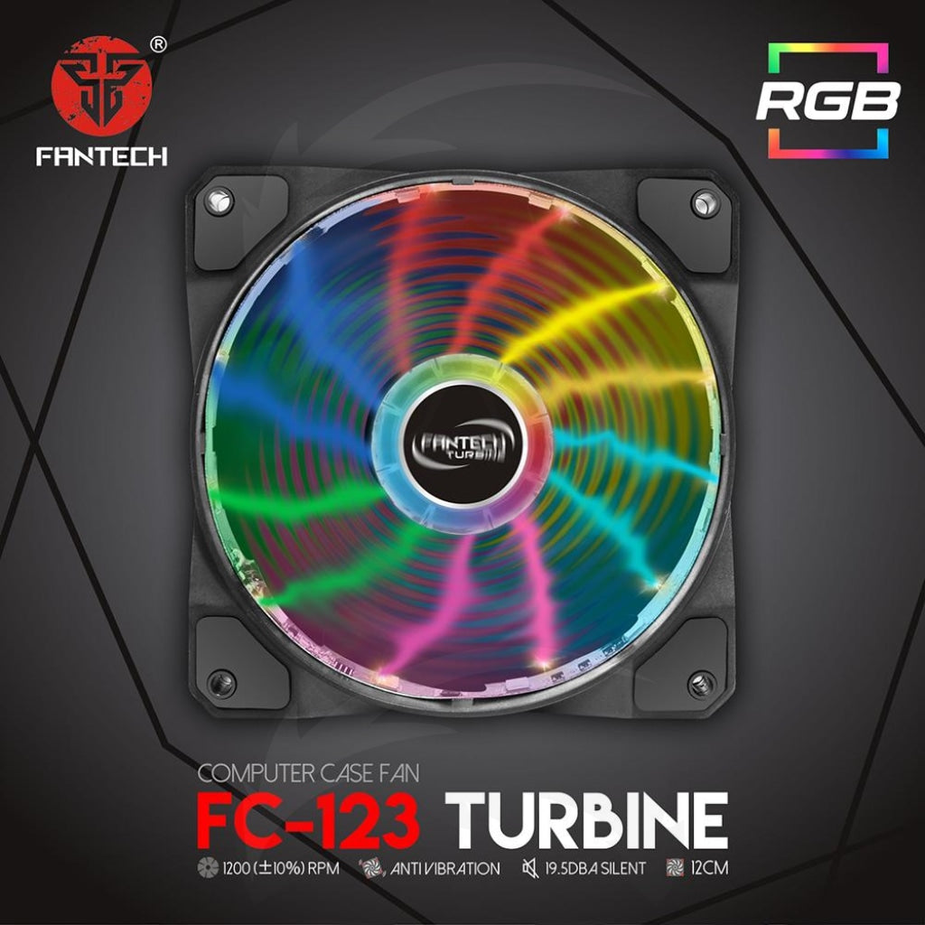 Fantech Fc-123 Turbine Computer Case Fan
