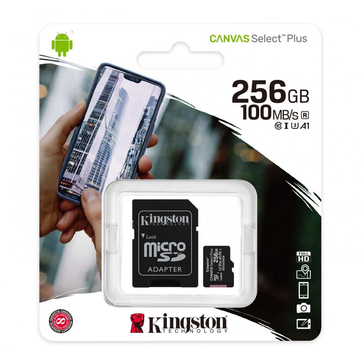 Kingston Memory Card 256GB MICRO SD