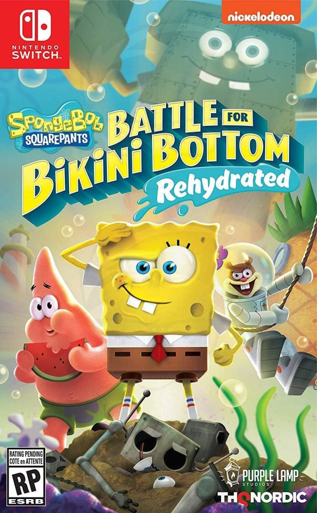 Spongebob Squarepants: Battle for Bikini Bottom - Rehydrated - Nintendo Switch Standard Edition