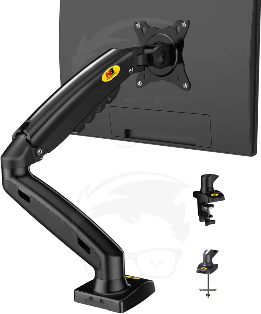 NB North Bayou F80 Monitor Desk Mount Stand  Motion Swivel Monitor Arm