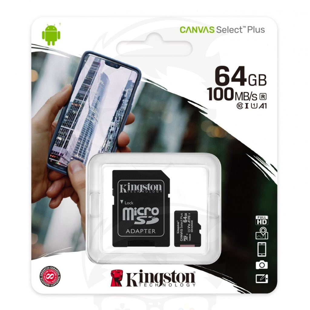 Kingston Memory Card 64GB MICRO SD