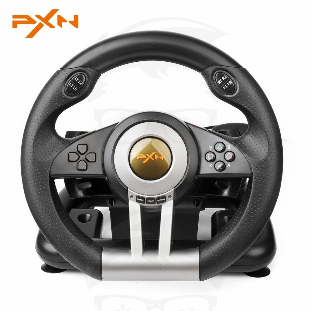PXN V3 Pro Gaming Racing Wheel - Black