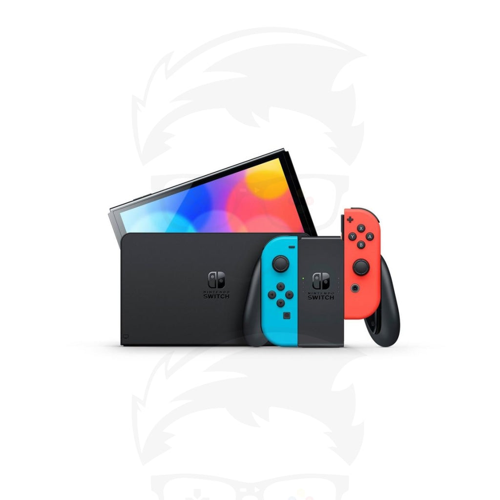 Nintendo Switch OLED Blue and Red Joy-Con