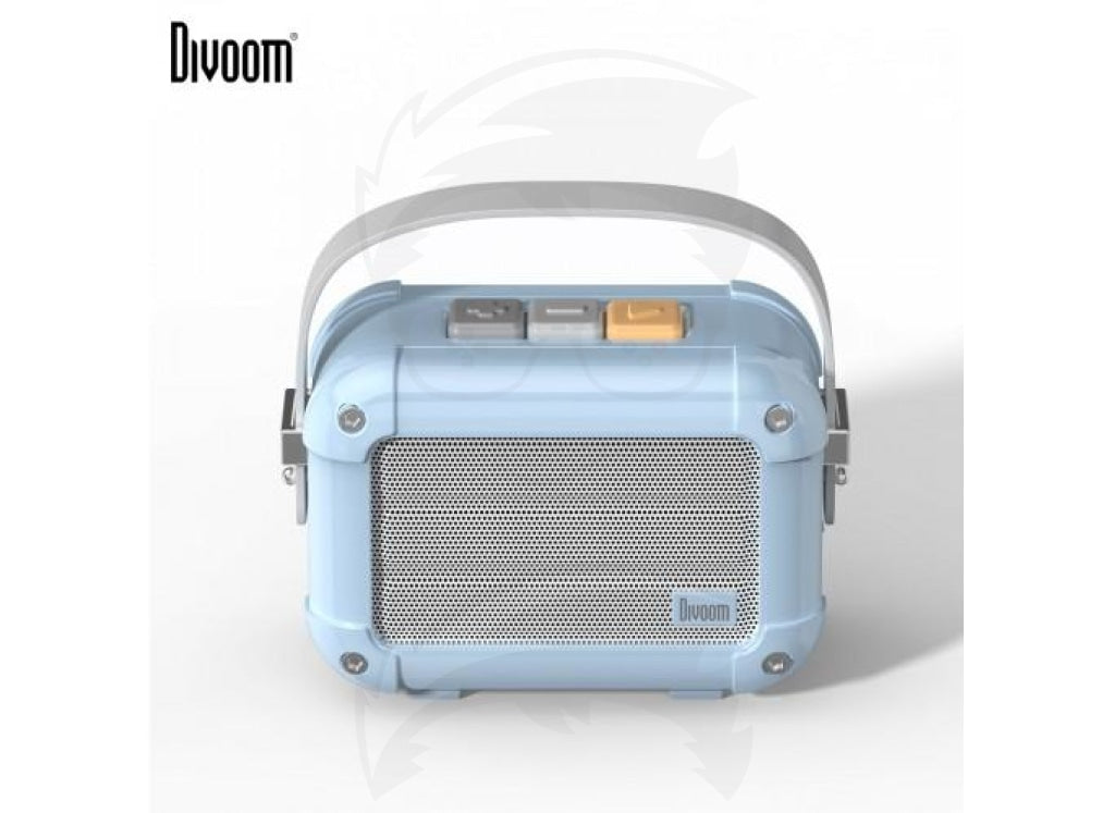Divoom Macchiato portable Radio Bluetooth Speaker (BLUE)