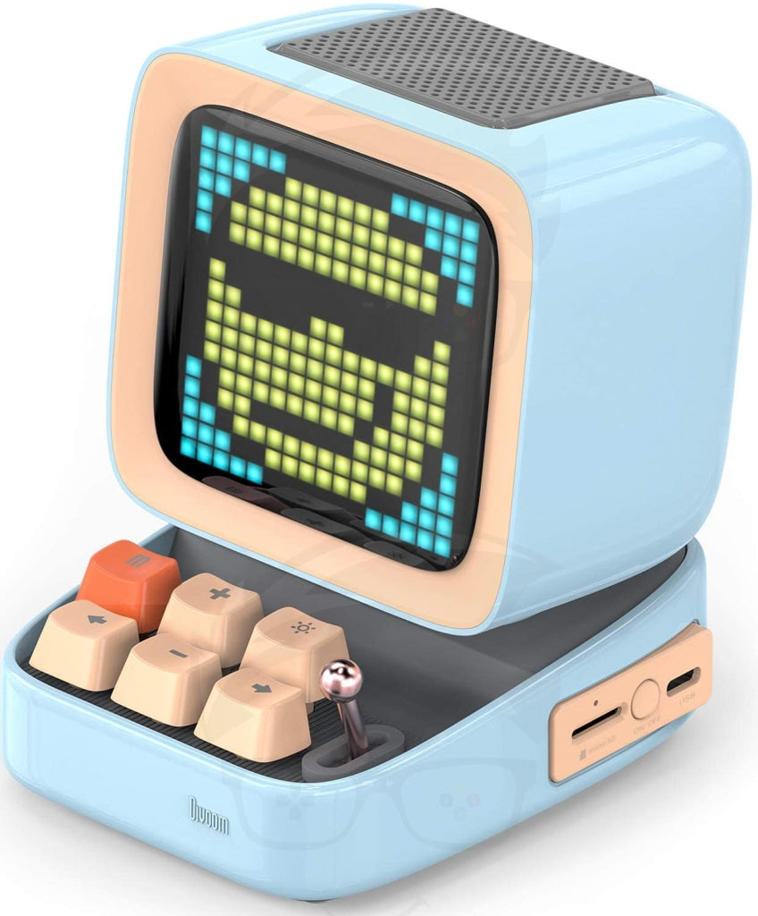 Divoom Ditoo Retro Pixel Art Game Bluetooth Speaker (Blue)