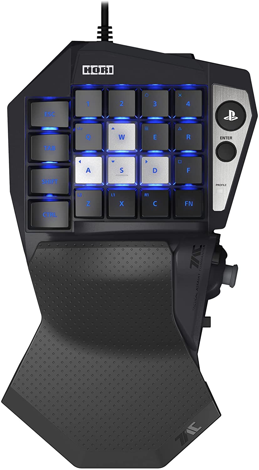 HORI Tactical Assault Commander (TAC) Mechanical Keypad for PlayStation®5, PlayStation®4, and PC