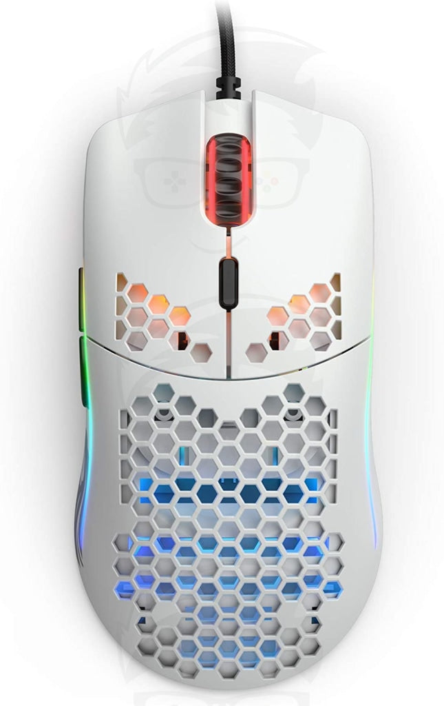 Glorious Model O USB RGB Odin Gaming Mouse - Matte White