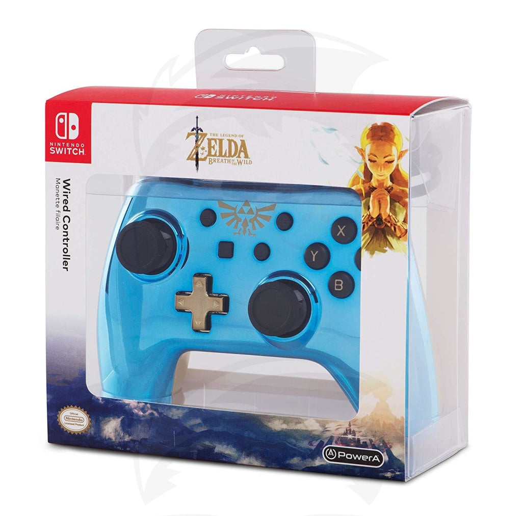 Wired Controller Chrome Zelda - Switch