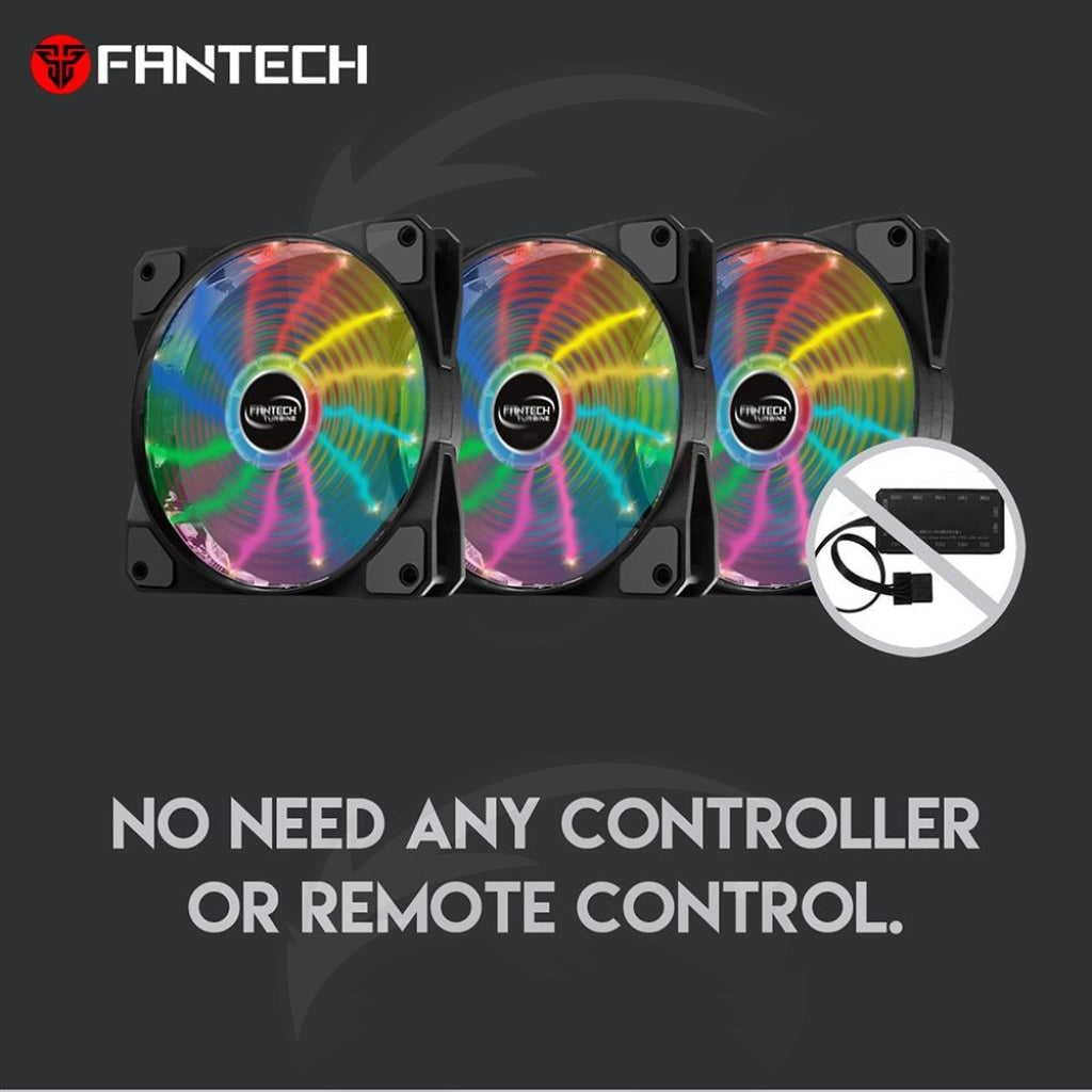 Fantech Fc-123 Turbine Computer Case Fan