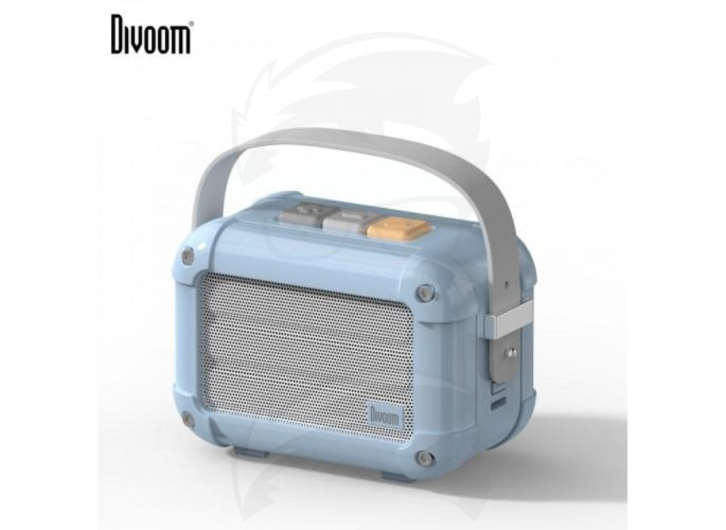 Divoom Macchiato portable Radio Bluetooth Speaker (BLUE)