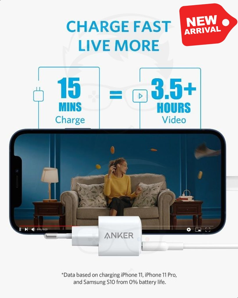 ANKER PowerPort III Nano 20W UK White (A2620L22 )