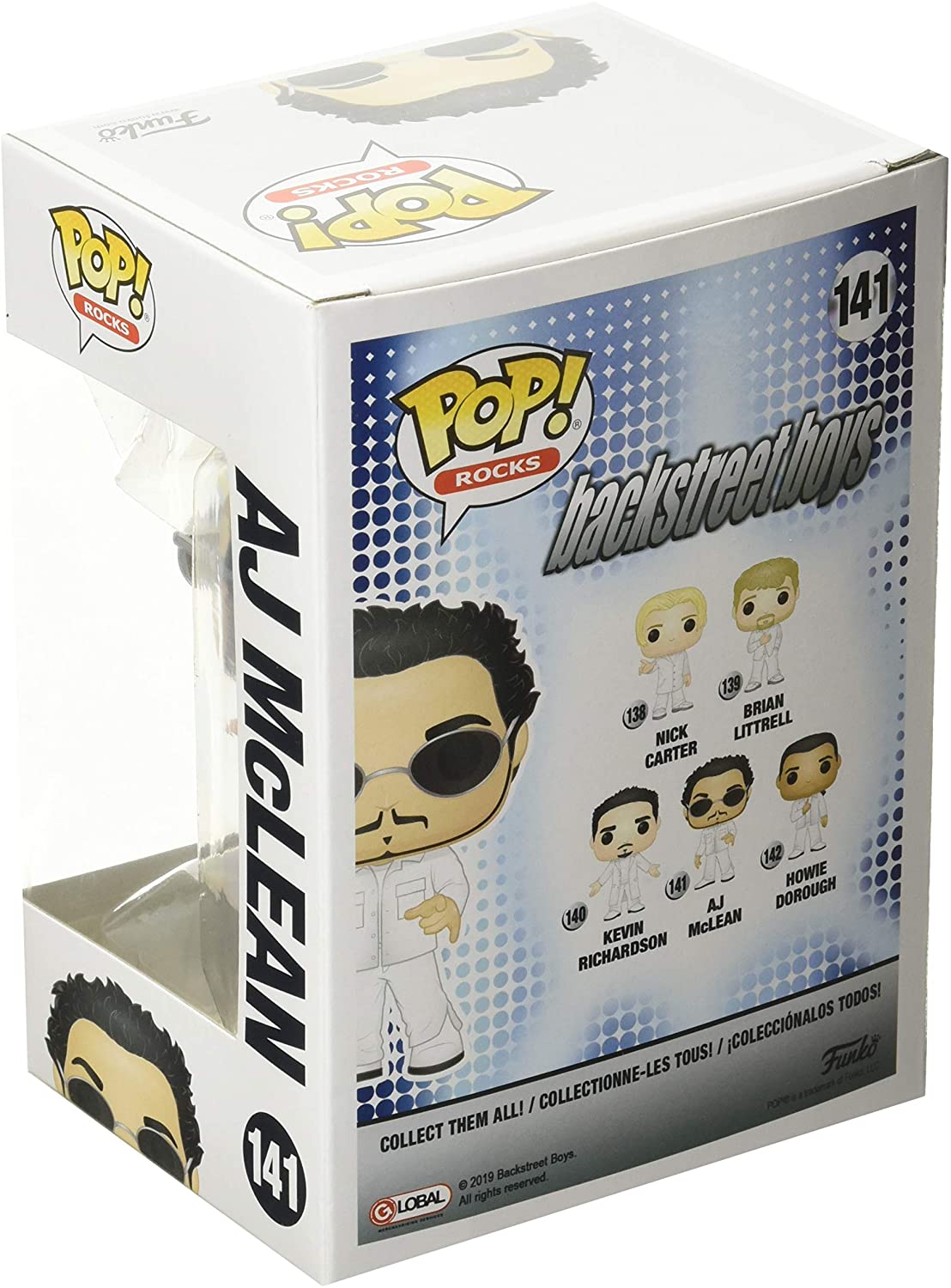 Funko Pop! Rocks: Backstreet Boys - Aj Mclean Vinyl Figure