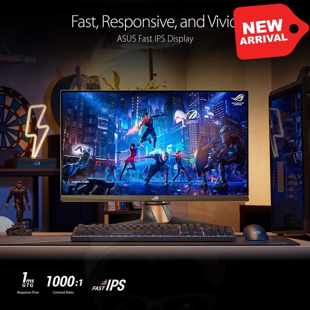 ASUS ROG 360Hz PG259QN 24.5” Gaming Monitor, 1080P Full HD, IPS, 1ms, G-SYNC