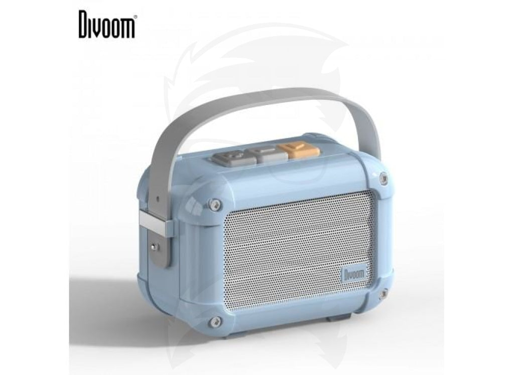 Divoom Macchiato portable Radio Bluetooth Speaker (BLUE)