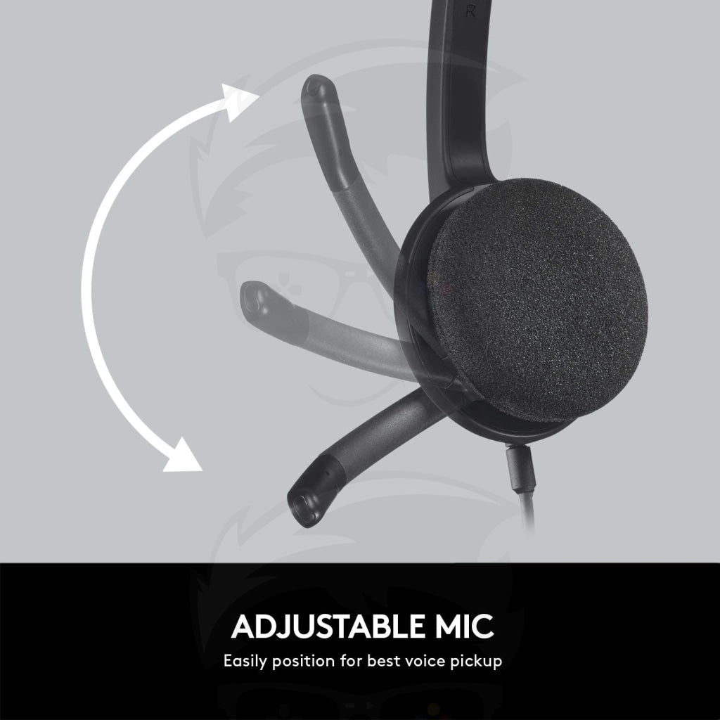 Logitech USB Stereo Headset H340 for Windows & Mac