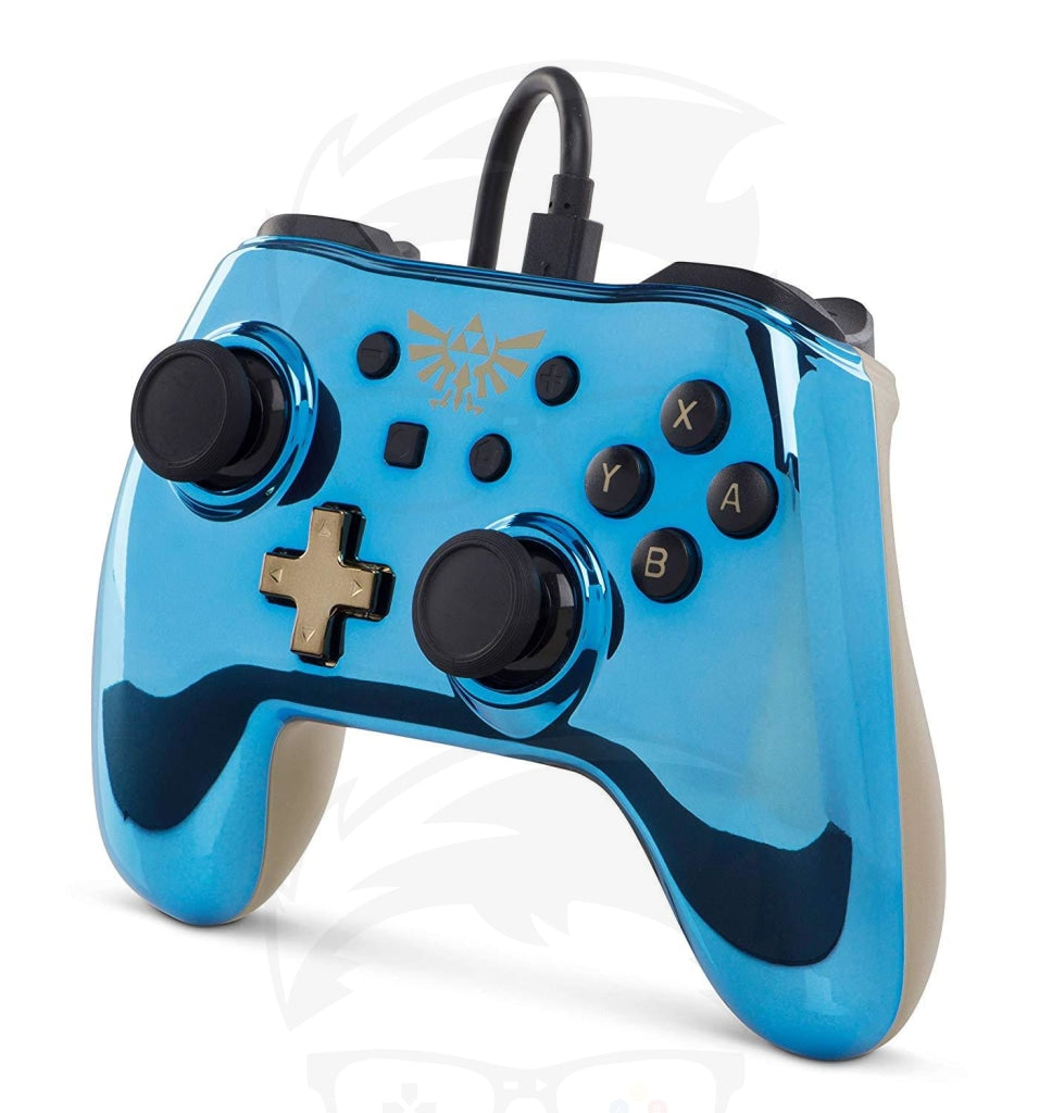 Wired Controller Chrome Zelda - Switch