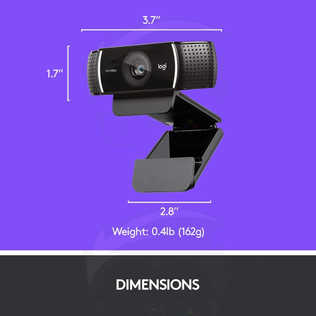 Logitech C922 Pro Stream Webcam 1080P