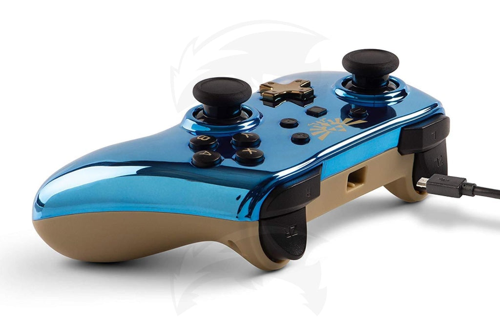 Wired Controller Chrome Zelda - Switch