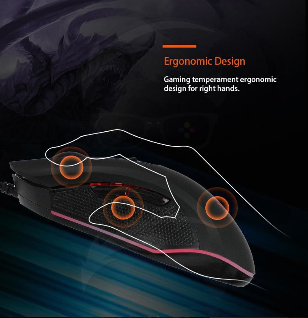 Gaming Keyboard+Mouse Backlit Mt-C510