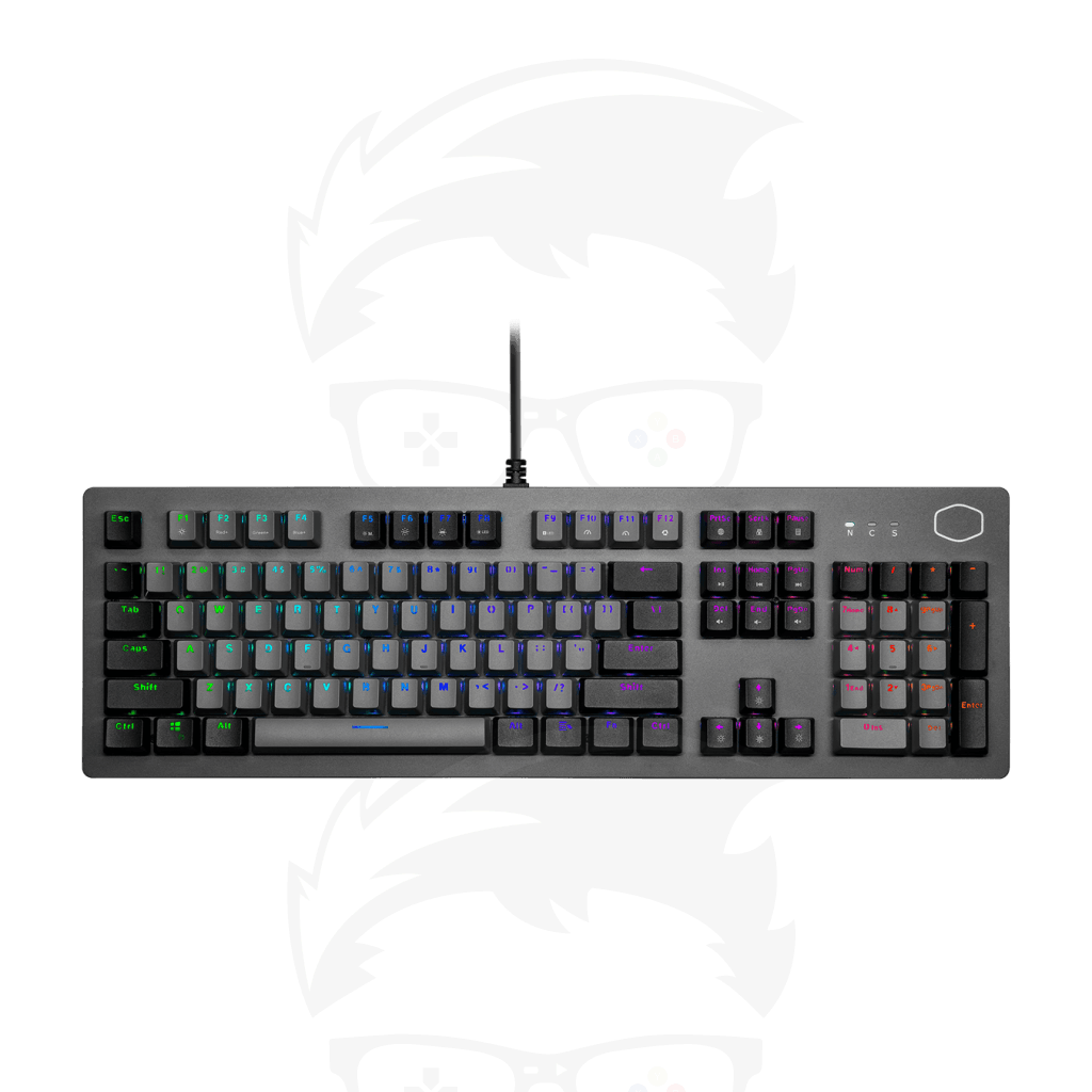 Cooler Master CK352 BLUE Switch (Black&Grey) Gaming Mechanical Keyboard