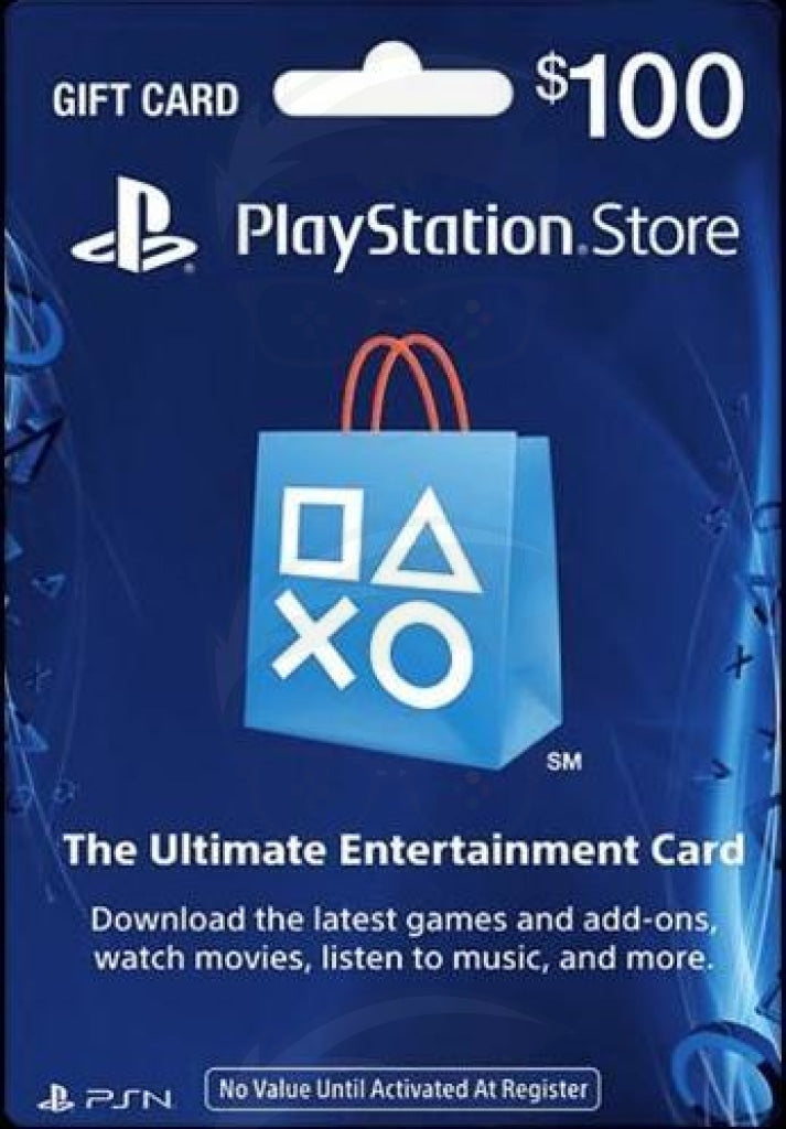PlayStation Store $100 Gift Card by KanyeRuff58 on DeviantArt