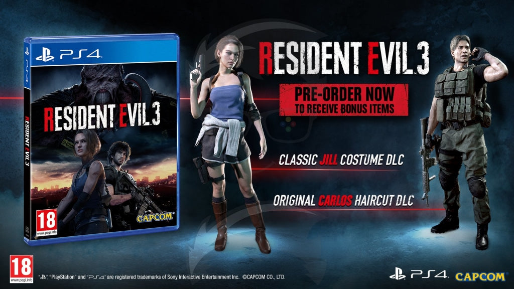 Resident Evil 3 - Playstation 4