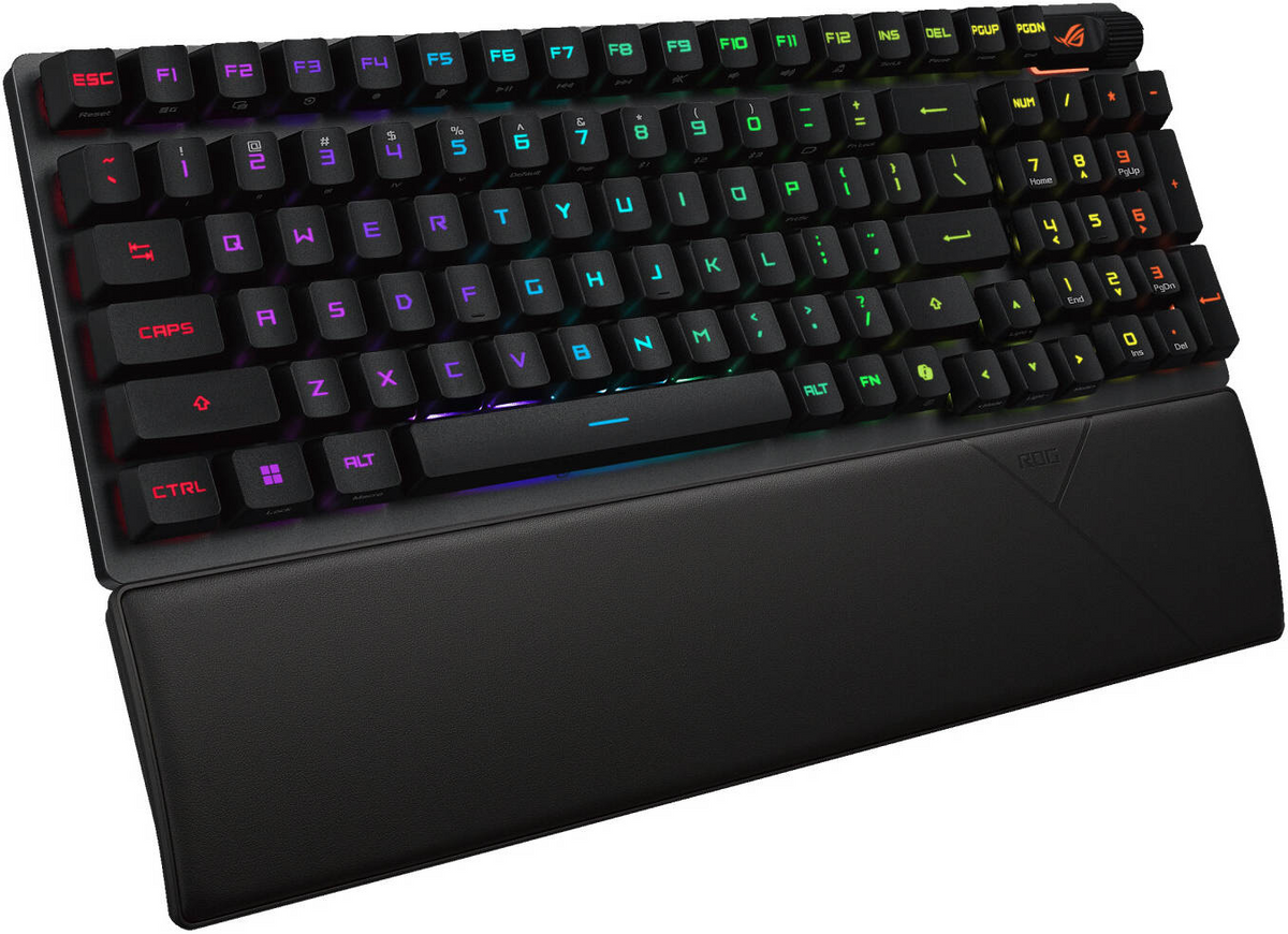Asus ROG STRIX X902 SCOPE II 96 RX WIRELESS OPTICAL MECHANICAL GAMING KEYBOARD - BLACK