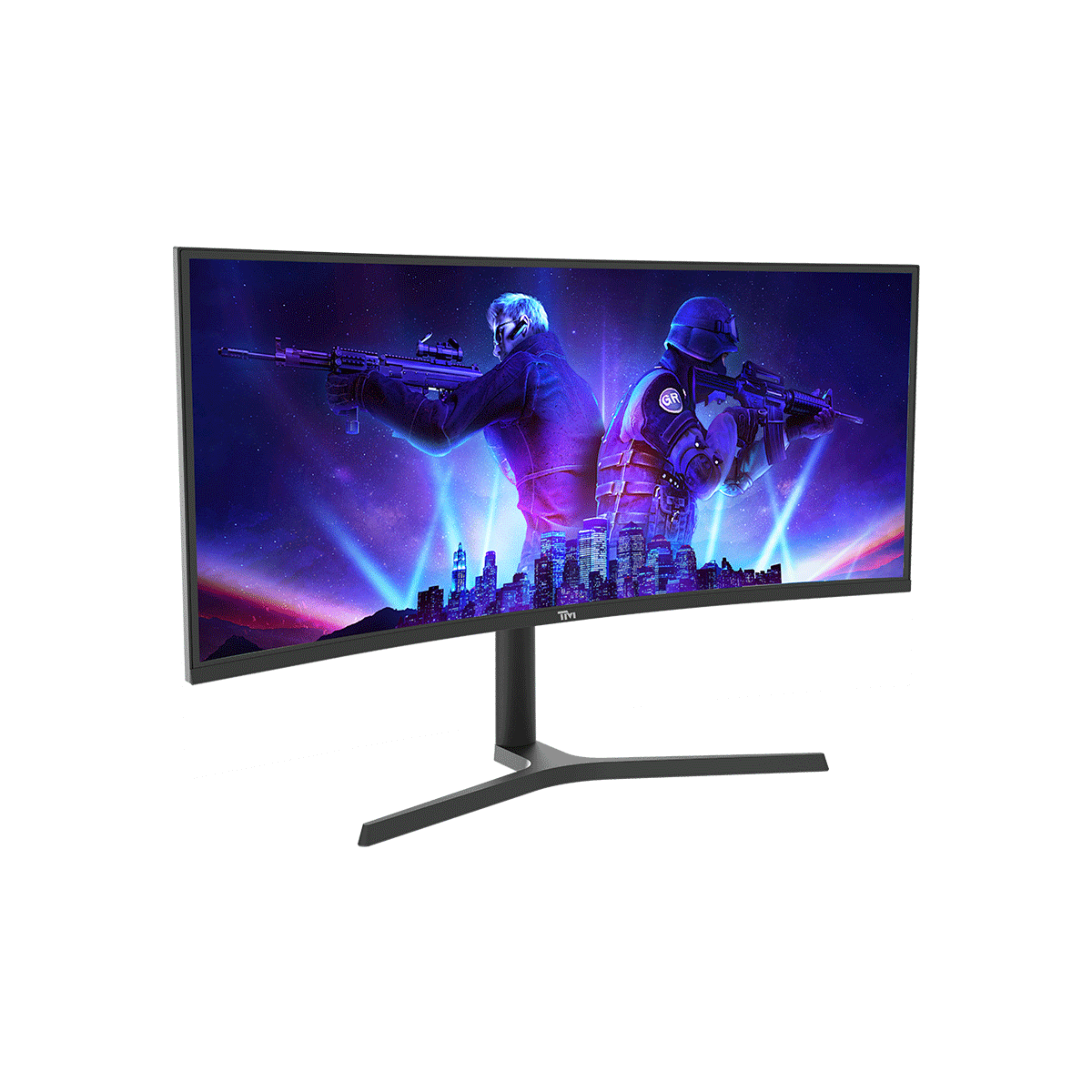 Twisted minds Eclipse Pro Series 34” WQHD (3440×1440) ,180Hz, 1ms Curved, HDR10 Adjustable Stand, Dual 3W Speakers Gaming Monitor