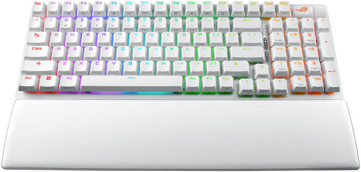 Asus ROG STRIX X901 SCOPE II 96 WIRELESS MECHANICAL GAMING KEYBOARD - WHITE