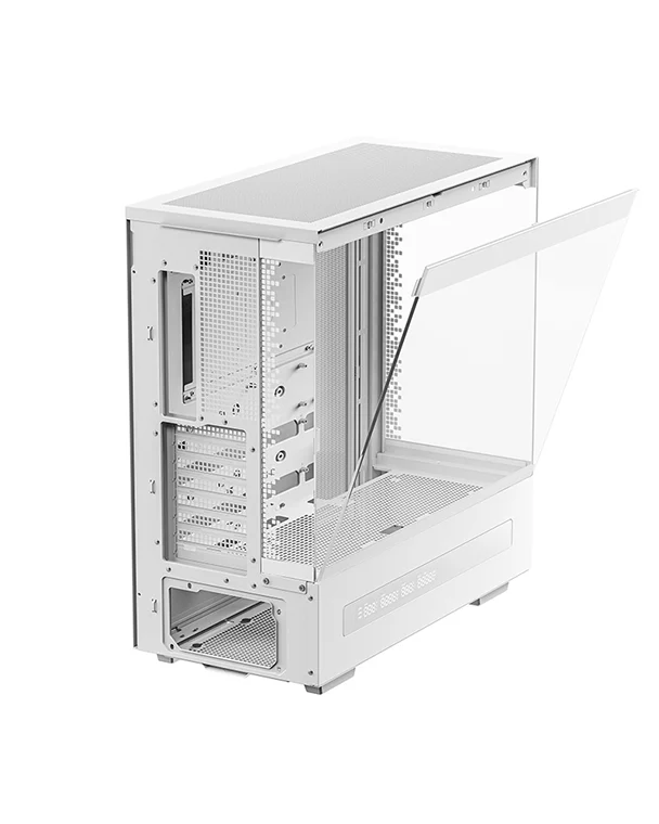 Deepcool CH690 Digital ATX Mid-Tower PC Case (Fans Not Included) - White
