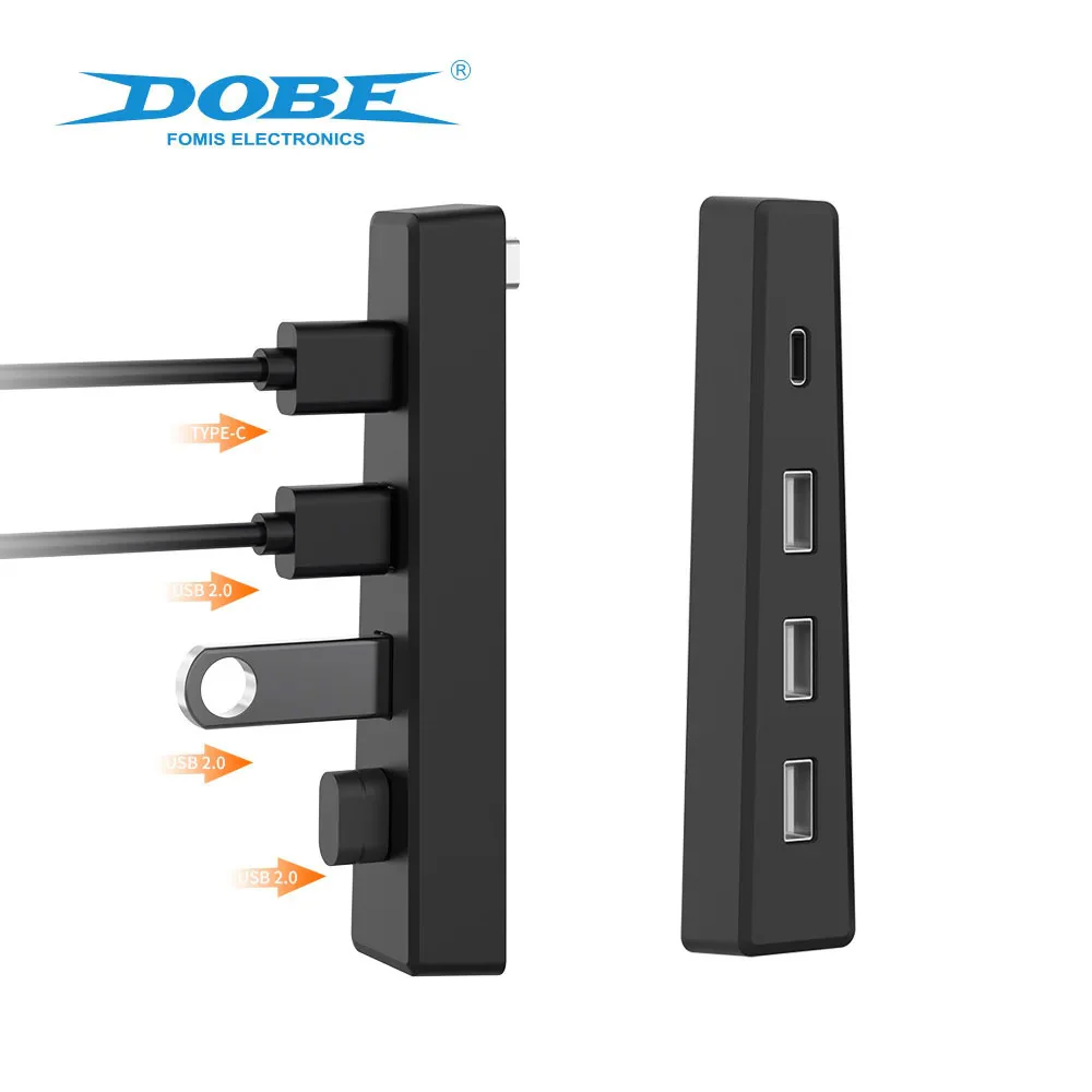 DOBE TP5-3556 4 Ports USB Hub for PS5 Slim Disc/Digital Edition