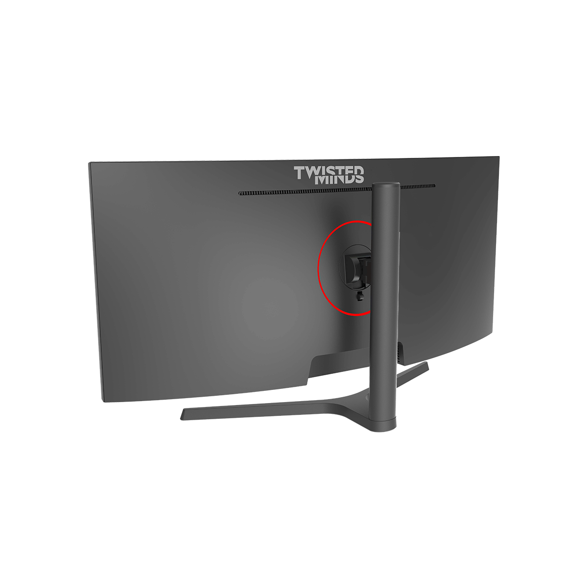 Twisted minds Eclipse Pro Series 34” WQHD (3440×1440) ,180Hz, 1ms Curved, HDR10 Adjustable Stand, Dual 3W Speakers Gaming Monitor